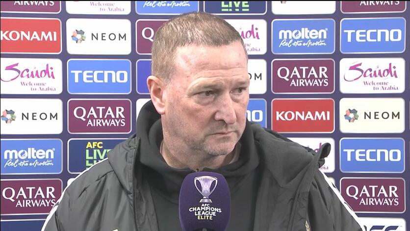 橫濱主帥：賽前我就說這場比賽會很艱難，比賽確實如此