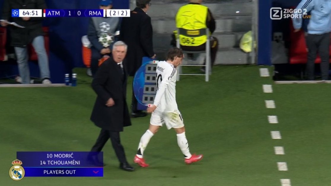 皇馬第65分鐘換人：魔笛、瓊阿梅尼下，卡馬文加、巴斯克斯上