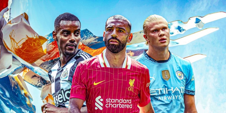 英超MVP已無懸念？薩拉赫獨(dú)造44球，第2伊薩克&第3哈蘭德合計(jì)47球