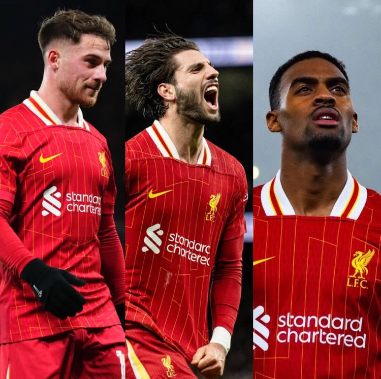 中場鐵三角！利物浦“麥8赫”購入價1.52億，最新身價合計2.4億歐