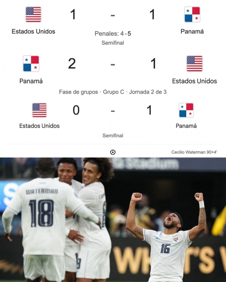 金杯賽+美洲杯+國(guó)家聯(lián)賽?美國(guó)近年來(lái)3次被巴拿馬淘汰