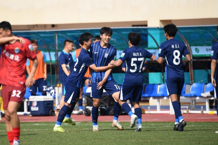 中乙預賽第1輪：武漢三鎮(zhèn)B隊1-1戰(zhàn)平廣西恒宸，獲得賽季首個積分