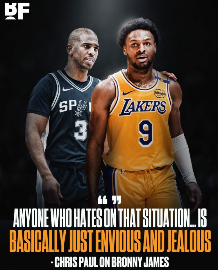 保羅叔叔力挺布朗尼：黑子們就是嫉妒 這個(gè)年齡的他就是埋頭苦練