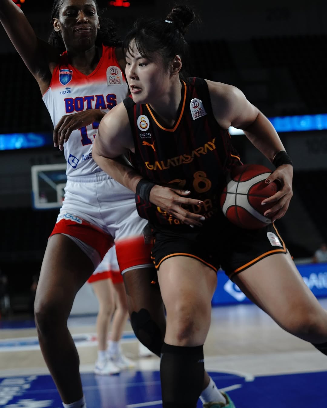 殺進(jìn)土超季后賽4強(qiáng)！李月汝7中5拿下10分15板3助3帽2斷 正負(fù)值+20