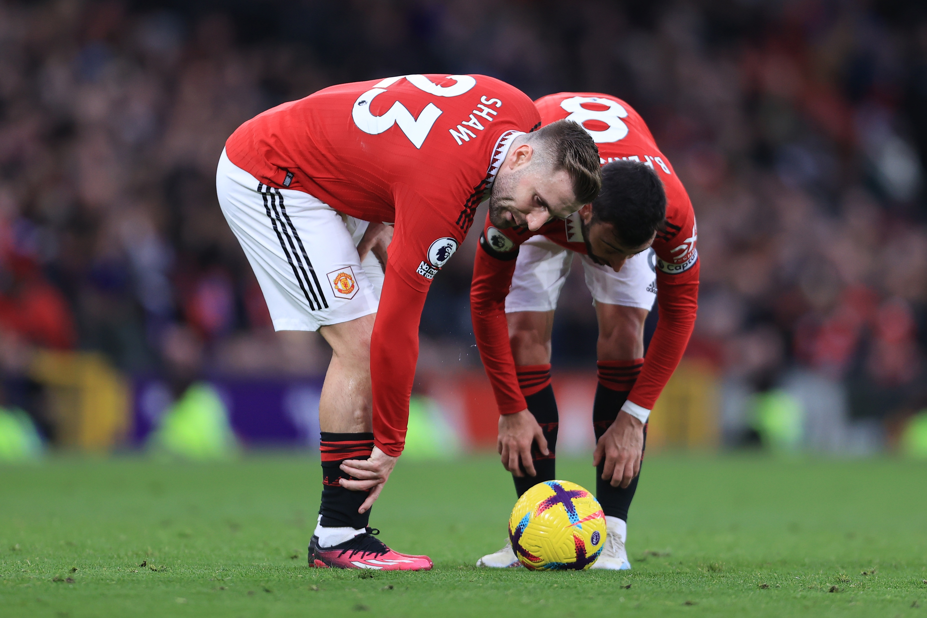 5年B費出場數(shù)即將追平10年盧克肖！二人生涯傷停天數(shù)：26vs1648！